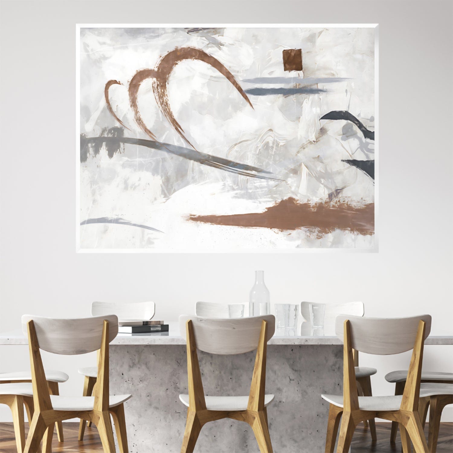 Trifecta Canvas Art Clock Canvas