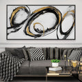 Trinity Opulent Canvas Art 50 x 25cm / Rolled Prints Clock Canvas