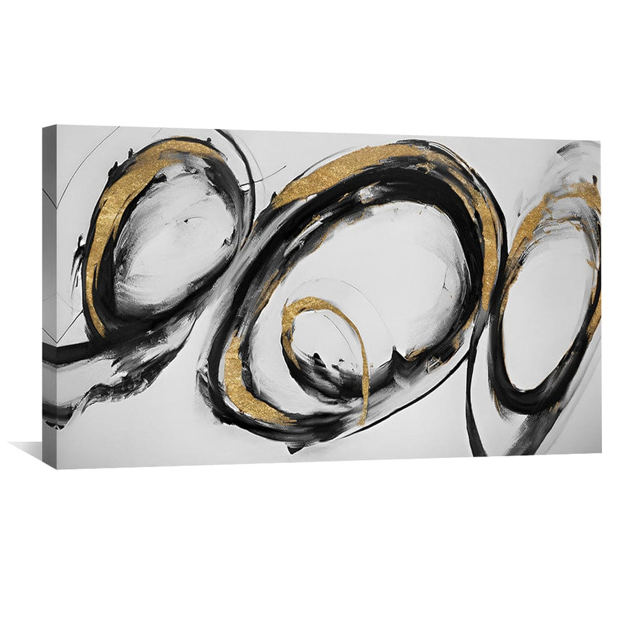 Trinity Opulent Canvas Art Clock Canvas