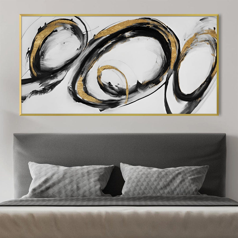 Trinity Opulent Canvas Art Clock Canvas