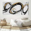 Trinity Opulent Canvas Art Clock Canvas