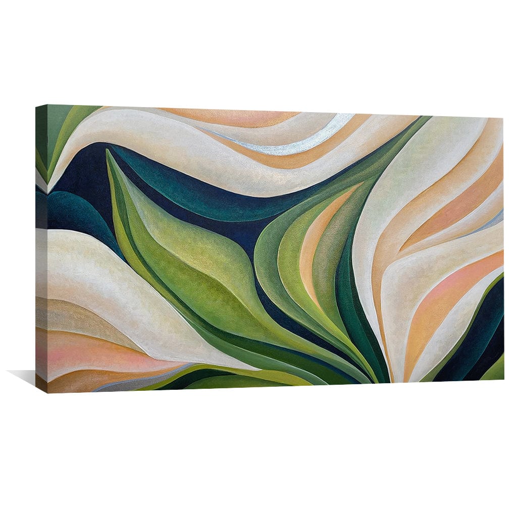 Tropical Tango Canvas Art Clock Canvas