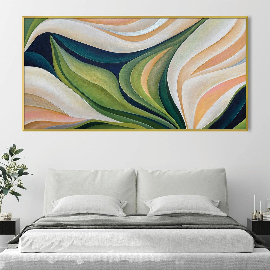 Tropical Tango Canvas Art Clock Canvas