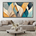 Unfolding Illusion Canvas Art Clock Canvas