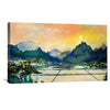 Valley Awakening Canvas Art Clock Canvas
