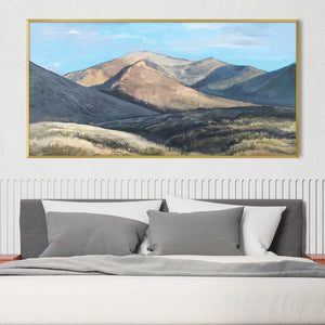 Valley of Still Winds Canvas Art Clock Canvas