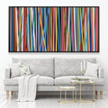Vertical Illusion Canvas Art Clock Canvas