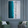 Vertical Shores Canvas Art Clock Canvas