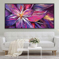 Vibrance Unfolded Canvas Art Clock Canvas