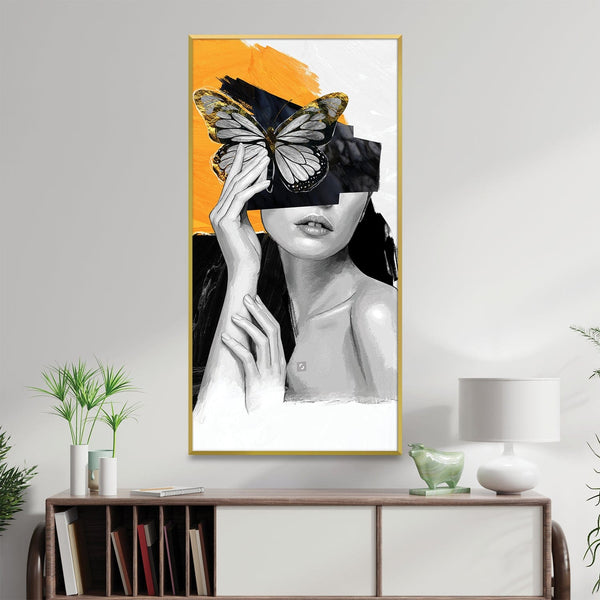 Vision in Wings Canvas Art Clock Canvas