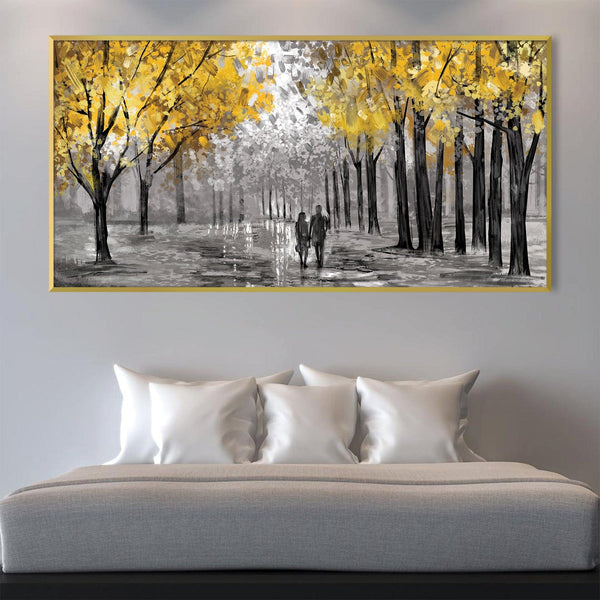 Walk Through Time Canvas Art Clock Canvas