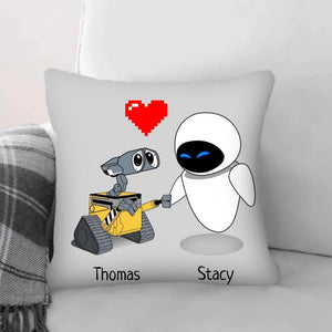 Walle Love Cushion Customizer Square Cushion / Polyester Linen / 45 x 45cm Clock Canvas