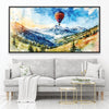 Wander in the Sky Canvas Art 20 x 10in / Canvas Clock Canvas