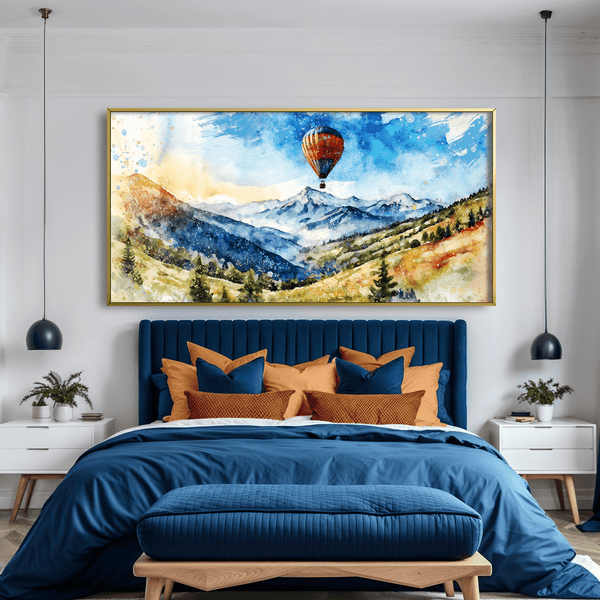 Wander in the Sky Canvas Art Clock Canvas
