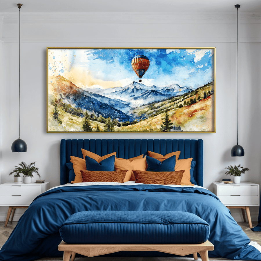 Wander in the Sky Canvas Art Clock Canvas