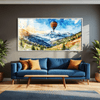 Wander in the Sky Canvas Art Clock Canvas