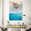 Washed Up Shores Canvas Art Clock Canvas