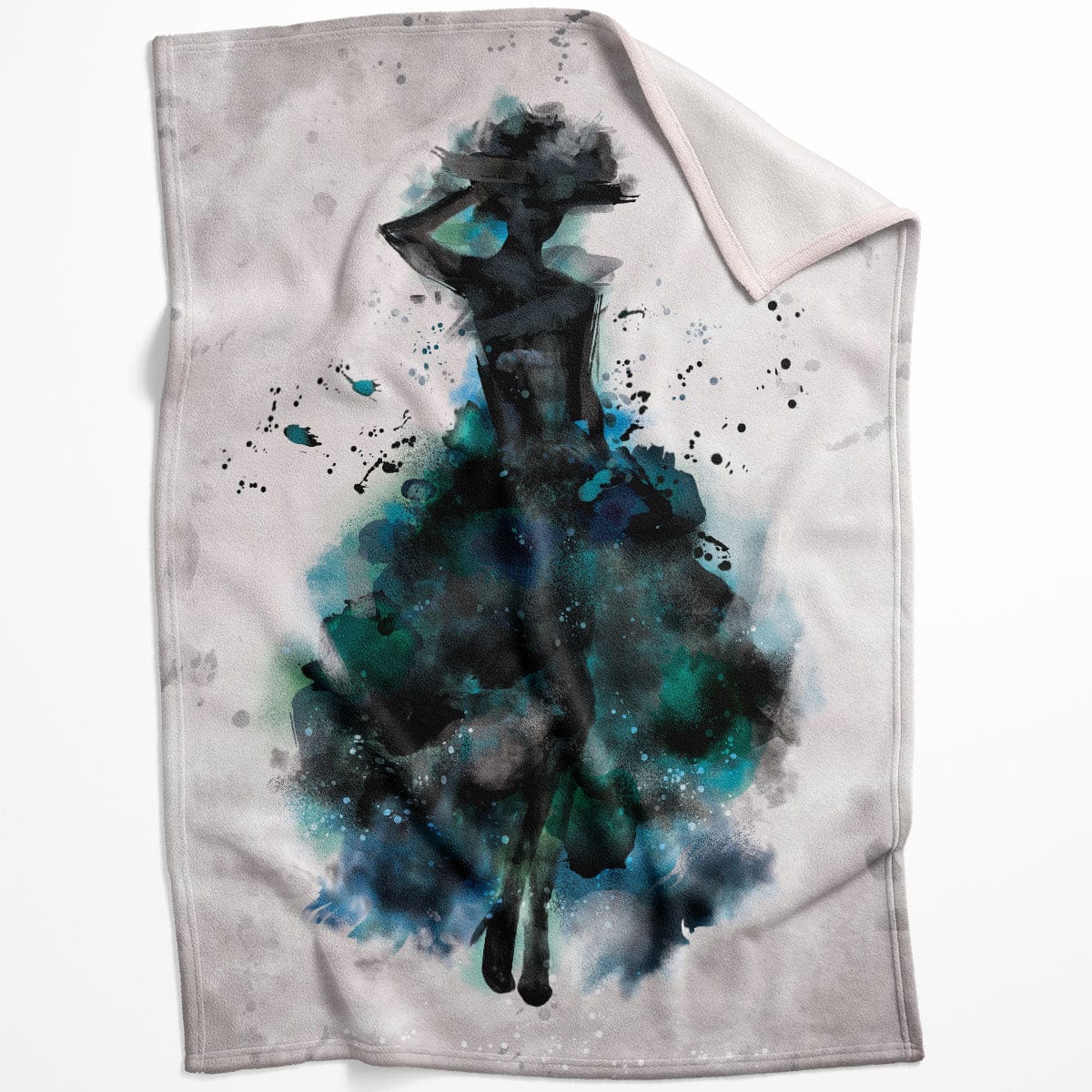 Watercolor Ballerina A Blanket product thumbnail