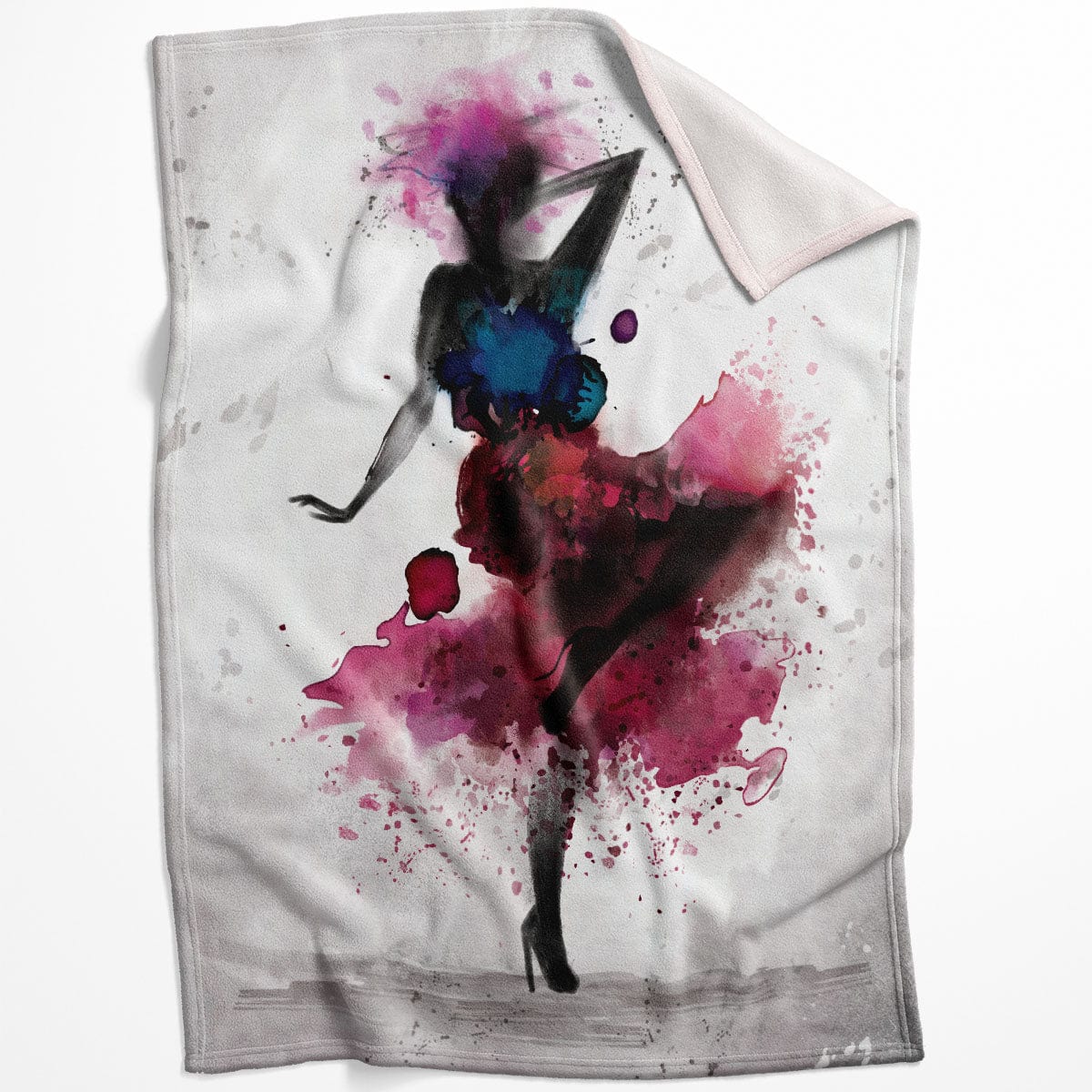 Watercolor Ballerina B Blanket product thumbnail