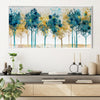Watercolor Grove Canvas Art Clock Canvas