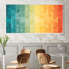 Watercolor Landscape 5 Canvas Art Clock Canvas