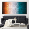 Watercolor Landscape 7 Canvas Art Clock Canvas