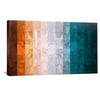 Watercolor Landscape 7 Canvas Art Clock Canvas