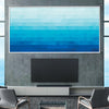 Watercolor Landscape 8 Canvas Art Clock Canvas
