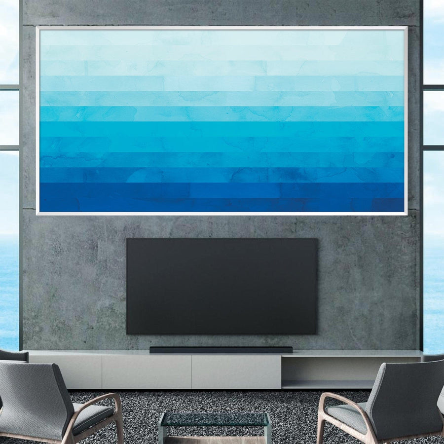 Watercolor Landscape 8 Canvas Art Clock Canvas
