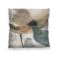 Watercolor Tones Square Cushion Cushion 12 x 12in Clock Canvas