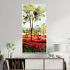 Watercolor Tree Symphony Canvas Art Clock Canvas