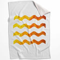 Wave Lengths A Blanket Blanket 75 x 100cm Clock Canvas