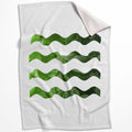 Wave Lengths B Blanket Blanket 75 x 100cm Clock Canvas