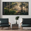 Where the Sun Leads Canvas Art 20 x 10in / Canvas Clock Canvas