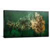 Whirling Leaves Canvas Art Clock Canvas