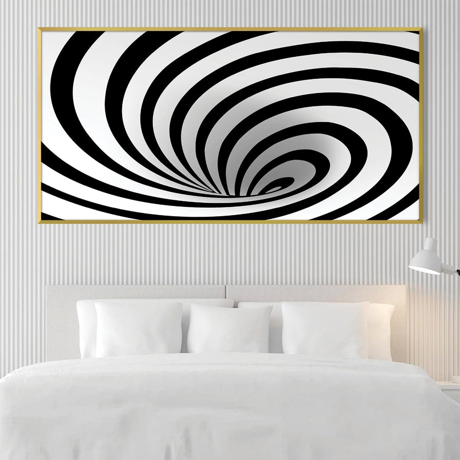 Whirlpool of Wonders Canvas Art Clock Canvas