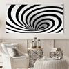 Whirlpool of Wonders Canvas Art Clock Canvas