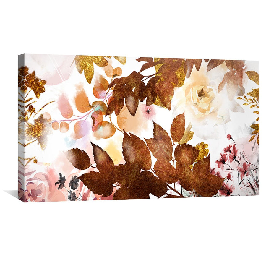 Whispers of Fall Canvas Art Clock Canvas