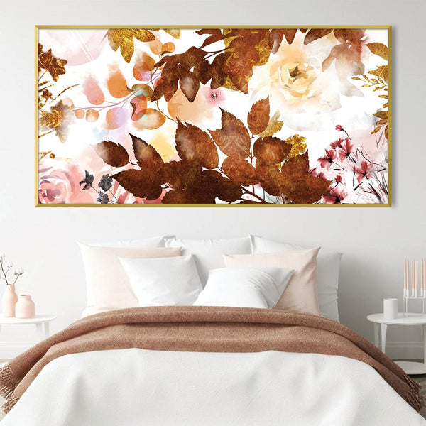 Whispers of Fall Canvas Art Clock Canvas
