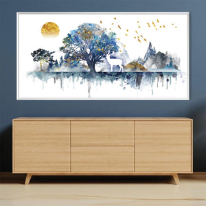 Whispers of Nature Canvas Art Clock Canvas