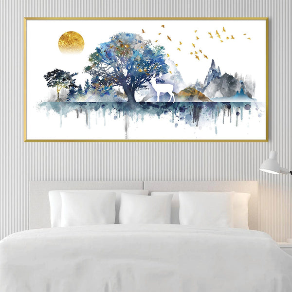 Whispers of Nature Canvas Art Clock Canvas