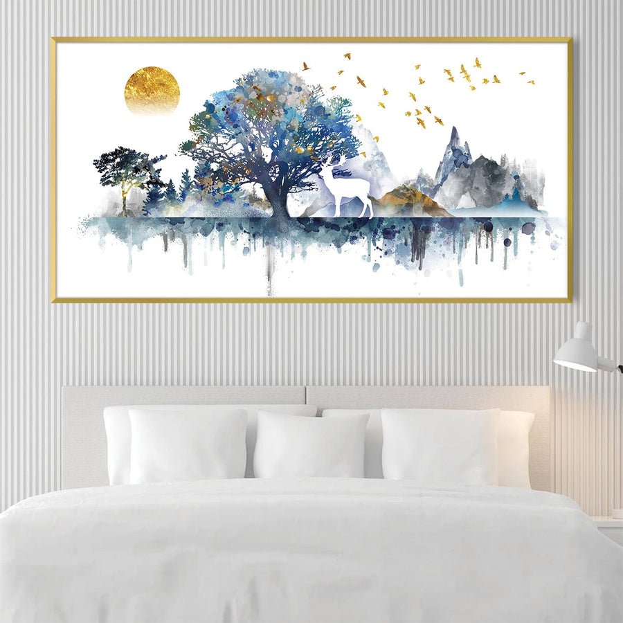 Whispers of Nature Canvas Art Clock Canvas
