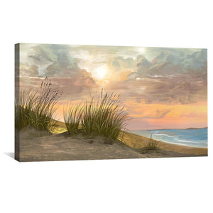 Whispers of the Shore Canvas Art Clock Canvas