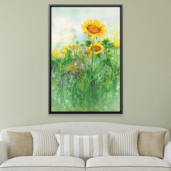 Wild Sun Whispers Canvas Art 12 x 18in / Canvas Clock Canvas