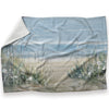 Wildflower Edge Blanket Blanket 30 x 40in Clock Canvas