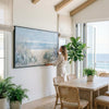 Wildflower Edge Canvas Art Clock Canvas