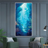 Window to The Ocean Canvas Art Clock Canvas