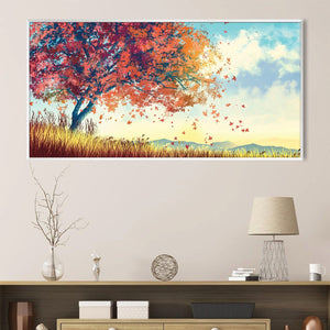 Windswept Moment Canvas Art Clock Canvas