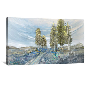 Windswept path Canvas Art Clock Canvas