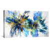 Winged Abstract Duo Canvas Art Clock Canvas